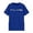 Blue, variant on NinXxx Women's Graphic Print Crew Neck Soft Comfortable Daily Basic Top White XL