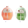 thumbnail image 4 of Humidificador 300ml USB 1.5-2W Humidificador de aire Difusor LED portátil de dibujos animados para oficina en casa, Rosa Inevent HA003090-01B, 4 of 6
