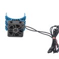 thumbnail image 4 of Ventilador de enfriamiento del motor sin escobillas 8.4V 28000RPM Fuerte disipación de calor Motor sin escobillas Ventilador de enfriamiento dual Azul, 4 of 12