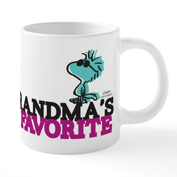 CafePress - Grandmasfavorite - 20 Oz White Ceramic Mega Mug