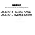 thumbnail image 2 of Transit Auto Front Rear Complete Suspension Strut Shock & TQ sway Bar Link Kit for Car Hyundai Sonata Azera - Left Right Side (Driver Passenger) KSS-107697, 2 of 2