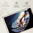thumbnail image 6 of Elephant Stock Hot Keys Wall Art - Horizontal Canvas Wall Art - Living Room Wall Decor - Music Canvas - Blue And Black Decor By Steven Johnson - 36" x 24", 6 of 8