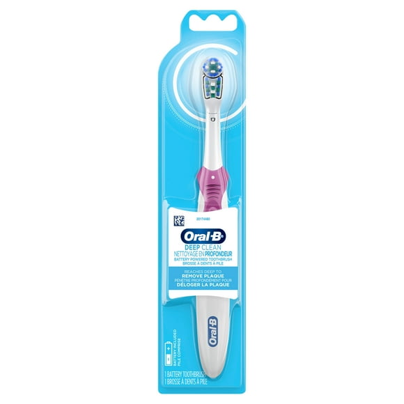 Oral-B Complete Battery Powered Toothbrush, Colours May Vary, 1 unit