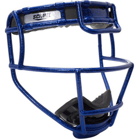 - Schutt Youth Softball Fielder's Face Guard with Glitter, Royal