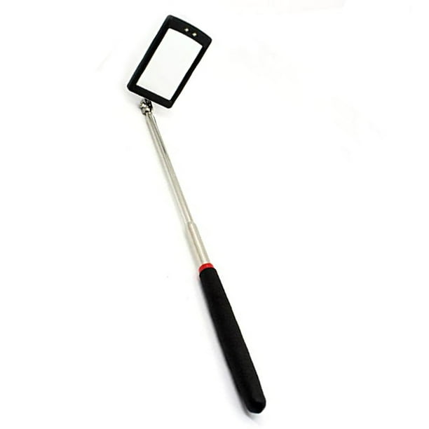 GRJIRAC LED Lighted Mechanic Inspection Mirror Telescoping illuminate