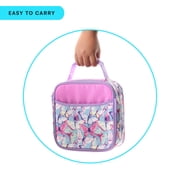 Arctic Zone Lunch Box Combo with Thermal Insulation, Watercolor Butterflies
