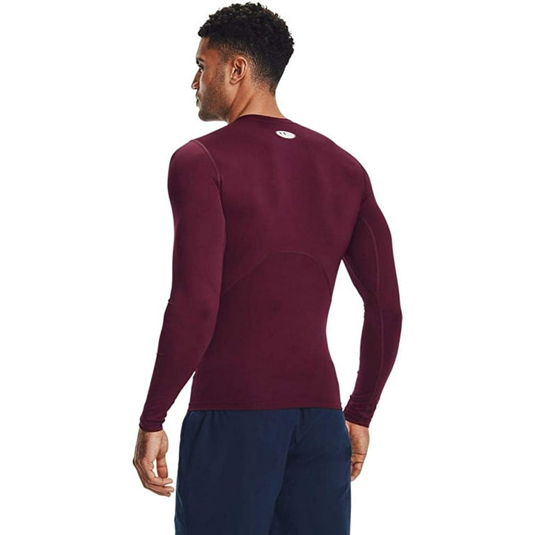 maroon long sleeve under armour