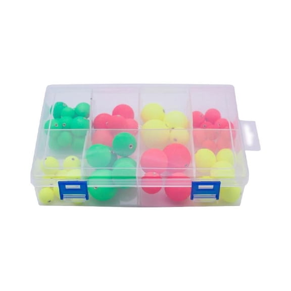 60Pcs/set Fly Fishing Float Strikes Indicators Round Shape for a Variety of Fishing Fishing Bobber Float Set
