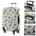 thumbnail image 5 of Light Green Dinosaurs Volcanoes Pattern Luggage Cover Fashion Suitcase Cover Baggage Covers Fit 25-28 Inch Luggage (Go Travel), 5 of 5