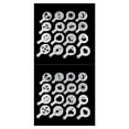 thumbnail image 3 of kurtrusly 16 Pieces/Set Plastic Coffee Stencil Portable Reusable Professional Replacement Drink Shop Template Mold Decorating Tool Shown as Picture 2Set, 3 of 6