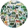 thumbnail image 2 of Pegatinas Forest & Nature para álbum de recortes, 50 unidades, impermeables, 2 of 2