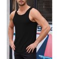 thumbnail image 2 of Yesfashion Men's 3 Pack Quick Dry Workout Tank Top Gym Muscle Tee Fitness Bodybuilding Sleeveless T Shirt, 2 of 5