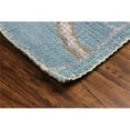 thumbnail image 3 of Emblem 02 2X3 Blue Knotted Wool Area Rug Allover, 3 of 3