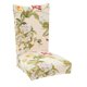 thumbnail image 4 of Estampado floral corto estirado extraíble cubierta de sil de comedor 5 Sunnimix Fundas para sillas de comedor, 4 of 7