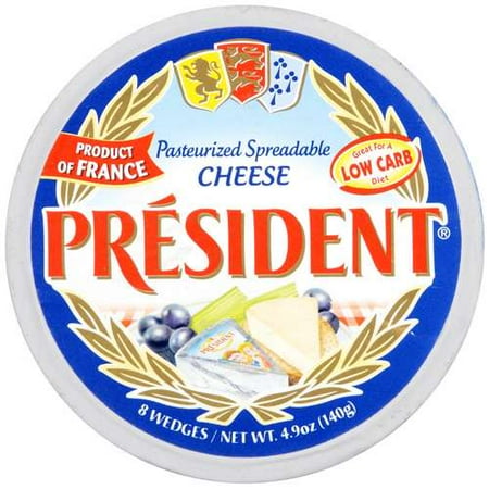 President Pasturized Spreadable Cheese, 4.9 oz