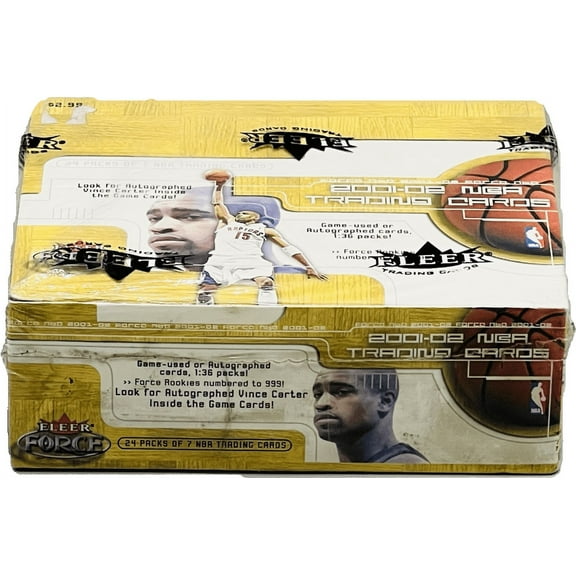 2001-02 Fleer Force Basketball Retail Box