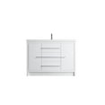 thumbnail image 2 of VSB 48" Single Sink Freestanding Bath Vanity in White with White countertop, 2 of 4