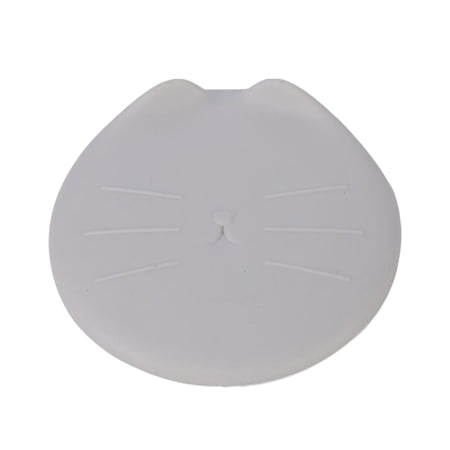 Portable Canned Lid  Seal Lids  Pet Supplies Standard Size Sealer  Bowl Lid Universal Can Covers Grey