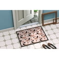 thumbnail image 4 of Watercolor Fashion Diva Shoes Door Mat, 4 of 4