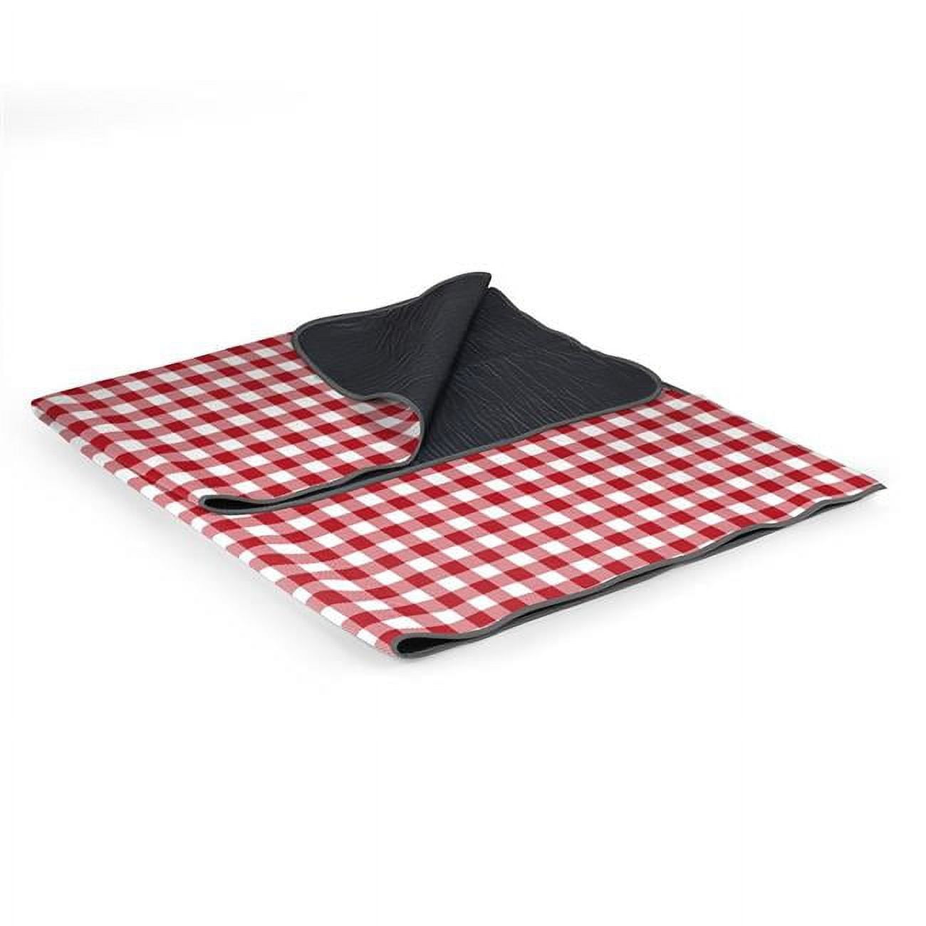 ONIVA 820 00 406 000 0 Blanket Tote Outdoor Picnic Blanket Red Black Buffalo Plaid Walmart
