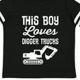 thumbnail image 4 of Inktastic Shovel Truck Boys Construction Digger Boys Toddler T-Shirt, 4 of 5