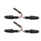 thumbnail image 4 of 4 luces intermitentes universales de 6 LED para motocicleta, color ámbar, 4 of 4