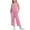 Pink-A, variant on Kids Jumpsuit Sleeveless Casual Plain Color Overalls Spaghetti Strap Romper Long Pants with Pockets Teen Summer Clothes for Tween Girls 6-7 Years