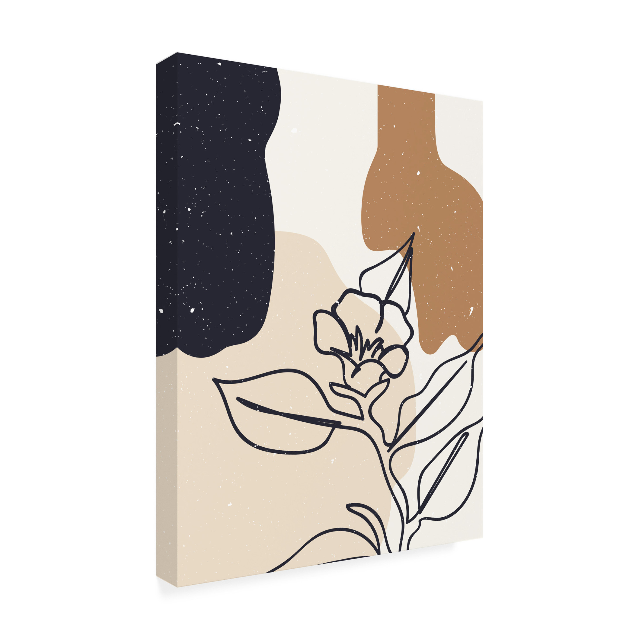 Trademark Fine Art NKTN Abstract composition 21 Canvas Wall Art