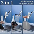 thumbnail image 3 of Pull Down Waterfall Kitchen Sink Faucet - Stylish Kitchen Faucet with Modern Design & Easy Installation, 3 of 5