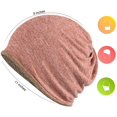 thumbnail image 2 of Gorro informal de algodón para hombre y mujer, gorro suave y ligero para correr, gorro corto para adulto, gorro químico, gorro informal, 2 of 5