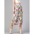 thumbnail image 2 of Zima Leto Women's Floral Printed Pleated Skirt, 2 of 9