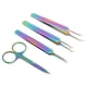 thumbnail image 5 of Pinzas para manicura, 4 piezas Pinzas para decoración de uñas Juego de pinzas para decoración de uñas Lograr más, 5 of 8