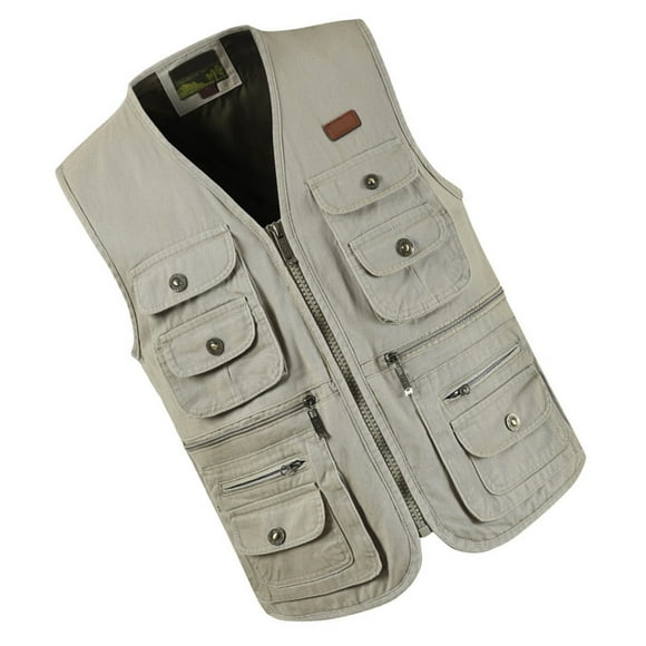 Hunting Vest,Cargo Vest Multi Pockets Fishing Vest Camera Vest Reliable and Durable