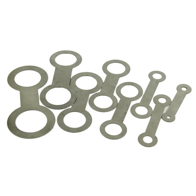 8 Pieces/set Stainless Steel Saxophone Pads Removable Manual Professional Soprano Sax Repair Kit Musical Instrument Hardware