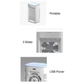 thumbnail image 3 of Ventilador de escritorio USB Ventilador de aire acondicionado portátil Ventilador de refrigeración p Abanopi  Admirador, 3 of 7
