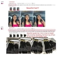 thumbnail image 4 of Mechones de pelo liso brasileño con cierre de encaje HD, extensiones de cabello 5x5 4x4 para mujeres, mechones rectos de cabello humano con cierre, 4 of 5