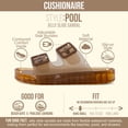 thumbnail image 3 of Cushionaire Pool Slides For Women Waterproof Double Buckle Adjustable Slip-On Womens Sandals For Beach Shower Casual Wear, 3 of 47
