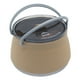 thumbnail image 1 of Soidarity Olla plegable de silicona para acampar, tetera plegable de viaje, color caqui Kits de desorden para acampar Caqui, 1 of 1