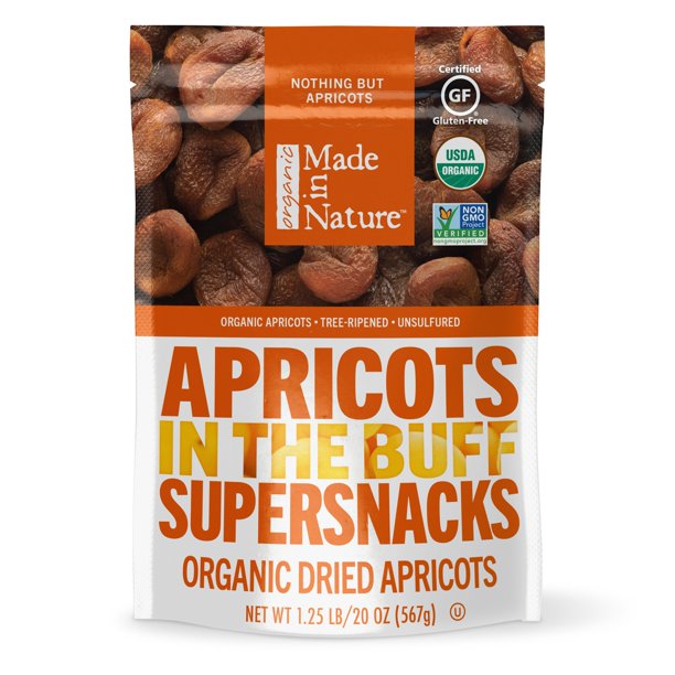 Made In Nature Organic Dried Apricots, 20 oz