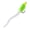 White, variant on Simulated Earthworms Baits with Hook Glowing Soft Silicone Fishing Lure Swimbaits Fly Fishing Artificial Baits