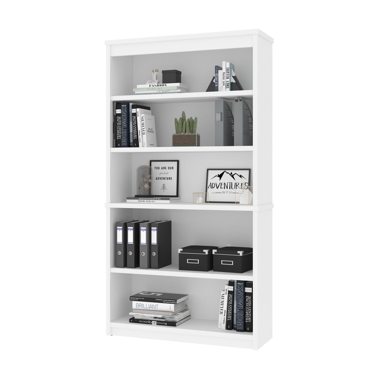 Bestar Universel 36W Bookcase in antigua