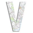 thumbnail image 1 of Stupell Industries OHI-110-V London Map 18 Inch Hanging V, 1 of 1