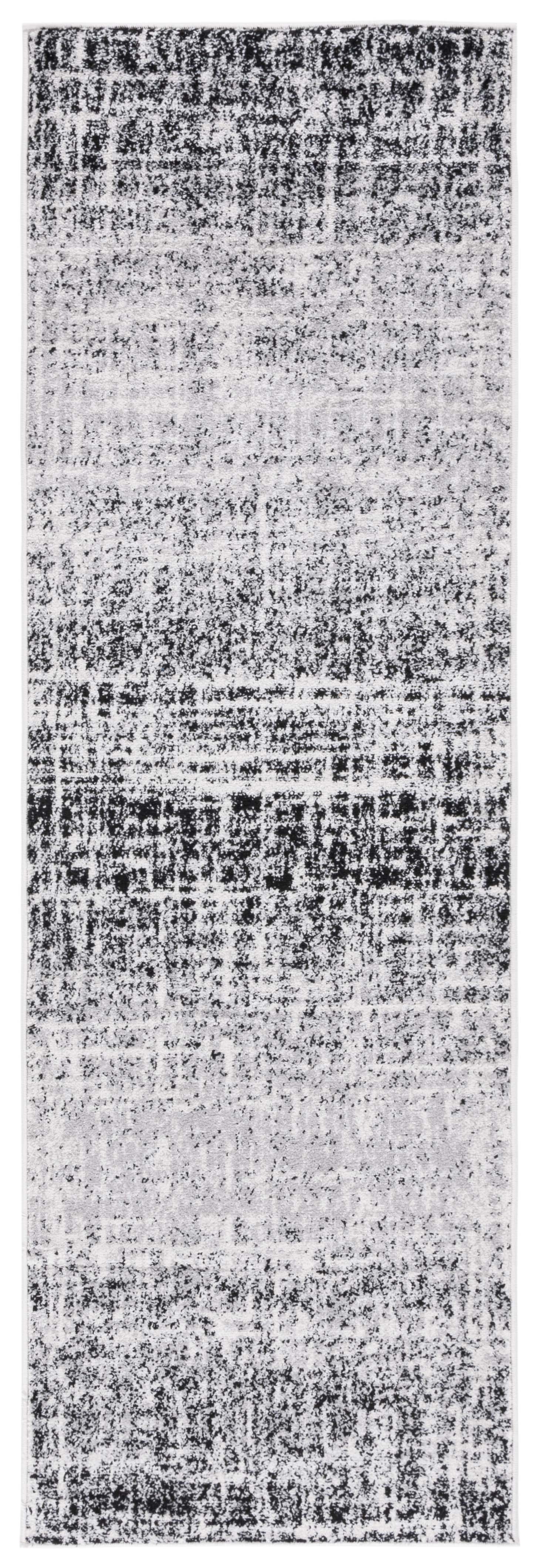 Safavieh Adirondack Kiersten Abstract Runner Rug, Ivory/Black, 2'6" x 20'