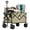Khaki, variant on Collapsible Wagon with Wheels, 400LBS Wagons Carts Foldable, Beach Carts with Big Wheels for Sand, Heavy Duty Wagon, Folding Cart with All-Terrain Wheels, Garden Carts Sports Wagon Beach Wagons