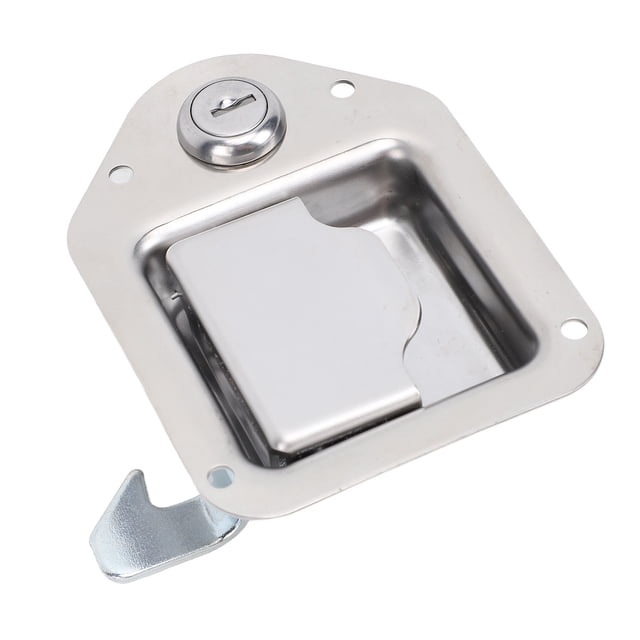 Pestillo De Manija De Caja De Herramientas, Pestillo De Caja De Herramientas Para Camión De Larga Vida útil De Acero Inoxidable Protección Segura Resistente Con 2 Llaves Para