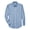 French Blue, variant on D640 Men's Crown Collection Gingham Check (2 PACK)