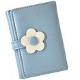 thumbnail image 2 of a refined and professional product description based on your input:\n\n \n\n**Simple Style Korean Inspired Foldable Wallet with Cute Flower Pattern –, 2 of 4