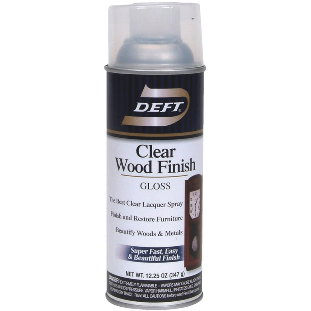Deft Clear Wood Finish Interior Spray Lacquer