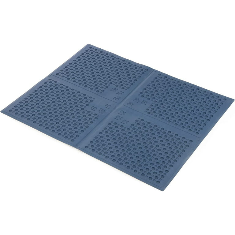 Petlinks Purr-fect Paws Multipurpose Rubber Litter Mat for Cats - Blue,  Extra Large, Extra Large - Fry's Food Stores