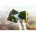 thumbnail image 3 of IDEA4WALL 6pcs Fantasy View Mysterious Place Peel and Stick Wallpaper Removable Wall Murals Large Wall Stickers for Home Decoration, 100"x24", 3 of 4
